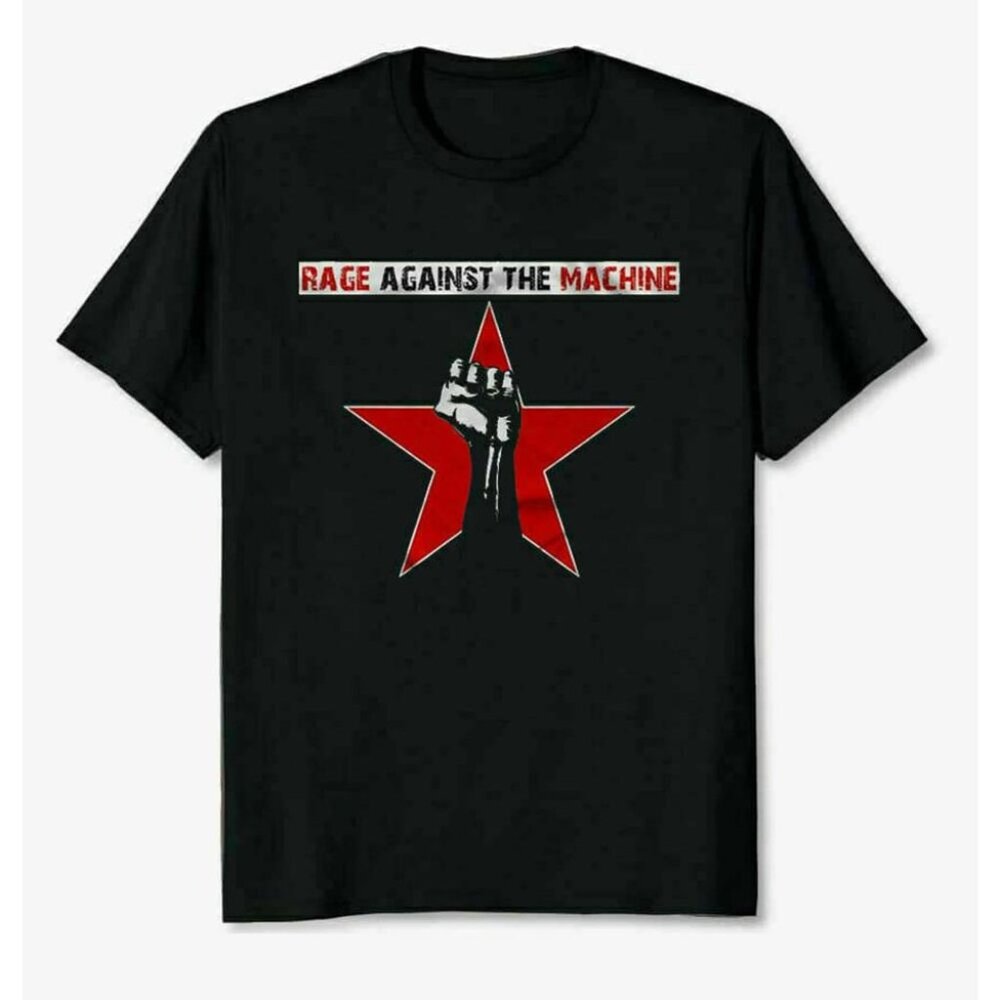 Best Rage Against The Machine Unisex Black T Shirt Rock Band Tee New Design